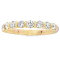 Lab Grown Diamond Wedding Band Ring 14KT Yellow Gold