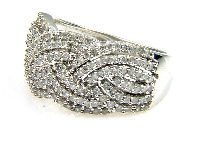 1.00ct Diamond Ring 10KT White Gold