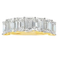 Lab Grown Diamond Fashion band rings 14KT Yellow Gold