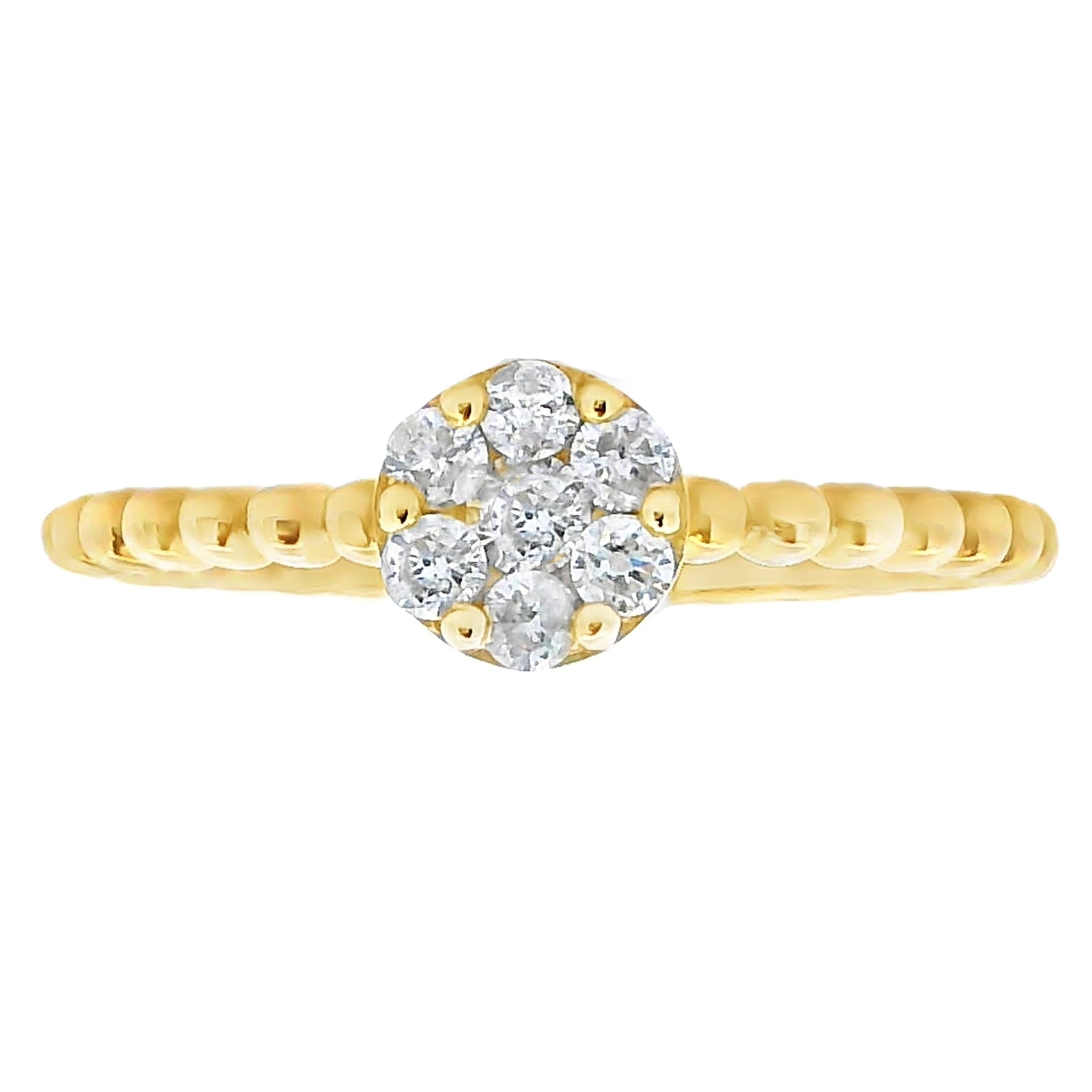 .25ct Diamond Ring 10KT Yellow Gold
