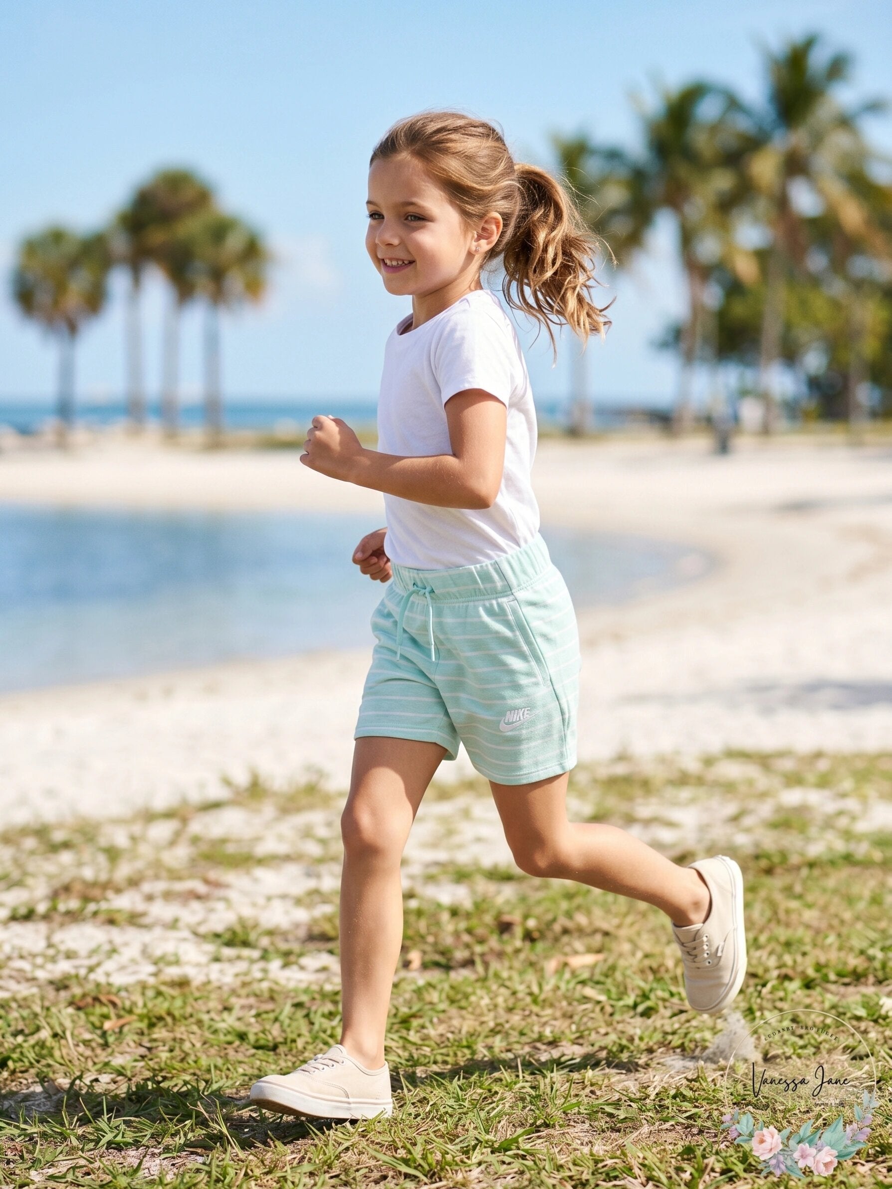 Nike Girls Running Short - Big Kid, Size Large