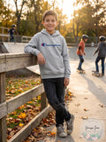 Champion Boys’ Script Fleece Hoodie