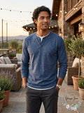 Bass Outdoor Men’s Buffer Zone Stretch Henley