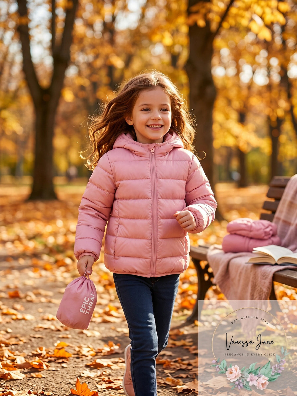 Epic Threads Little Kids Water-Resistant Packable Pals Jacket