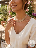 Inc Rhinestone Mesh Statement Necklace, 15 + 4 Extender
