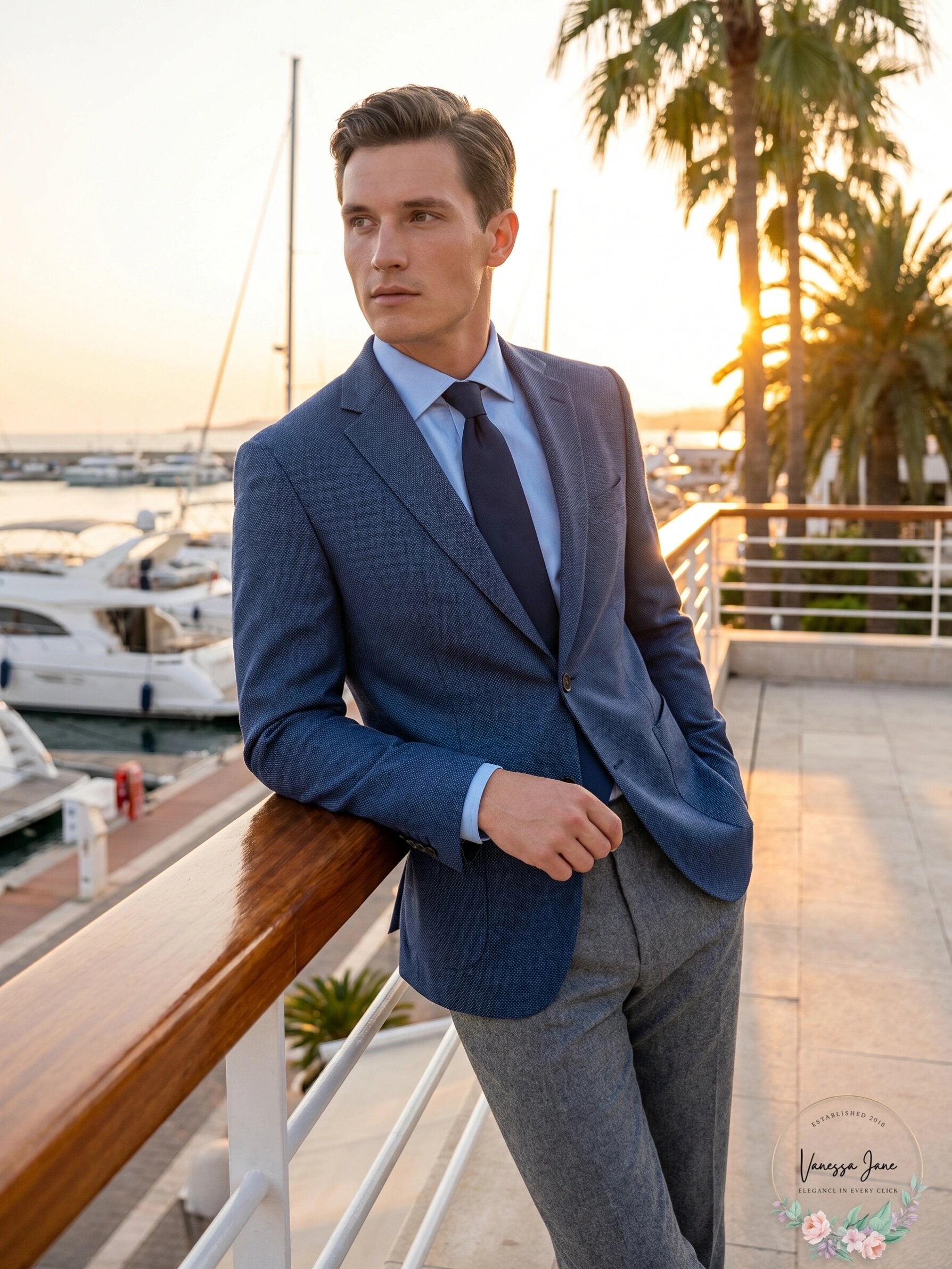 Tommy Hilfiger Mens Modern Fit THFlex Stretch Sport Coat, Size 42 L