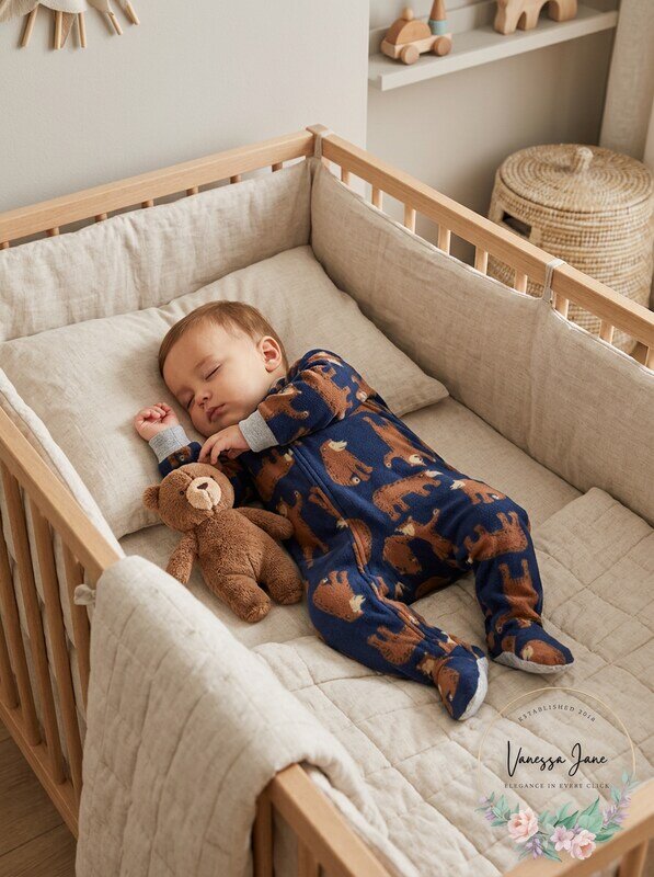 Carter's Baby Boys Fleece Footed Pajamas