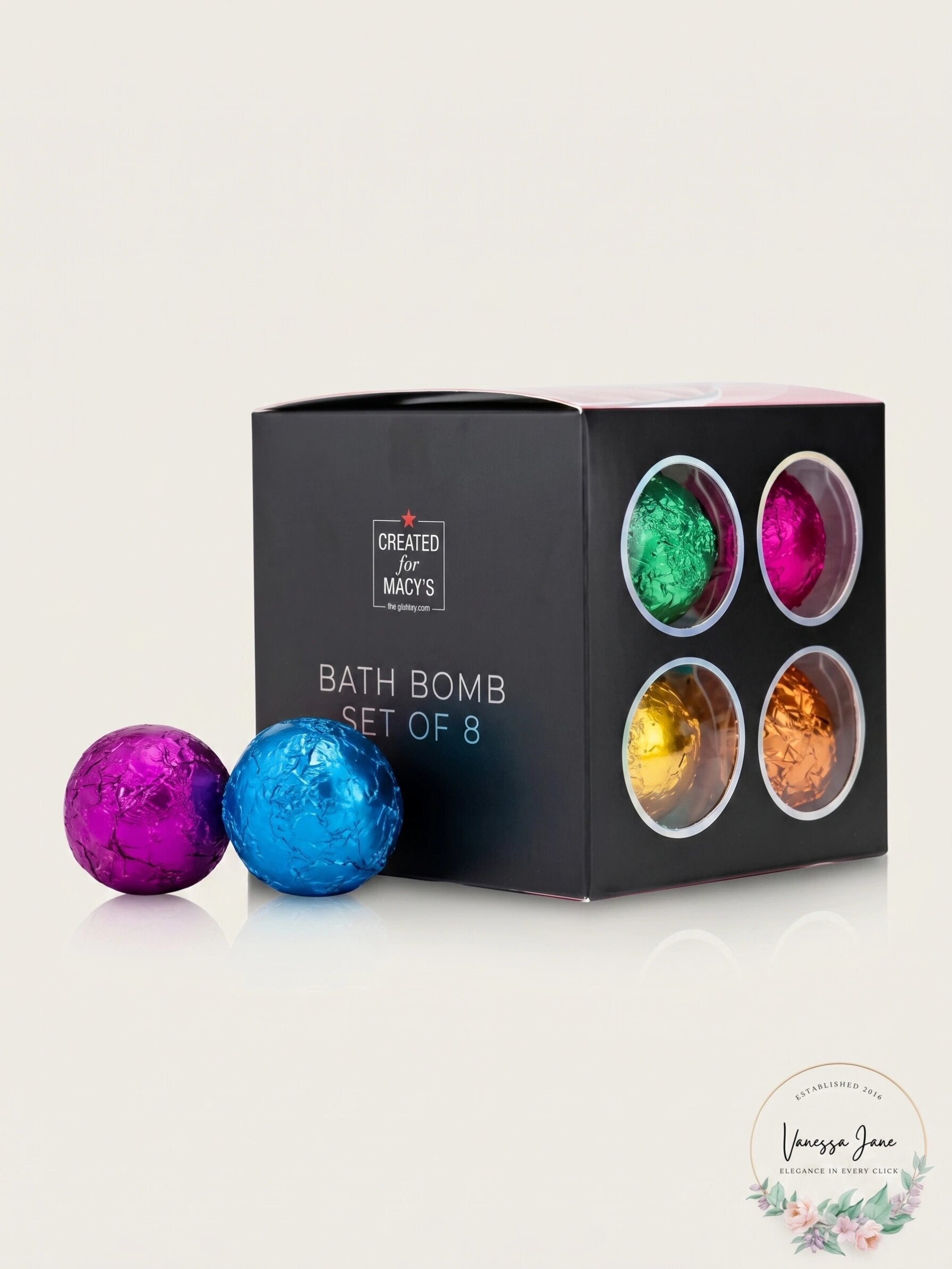 RH Macy Beauty Collection 8 Piece Bath Bomb Gift Set