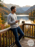 And Now This Men’s Raglan Sweatshirt