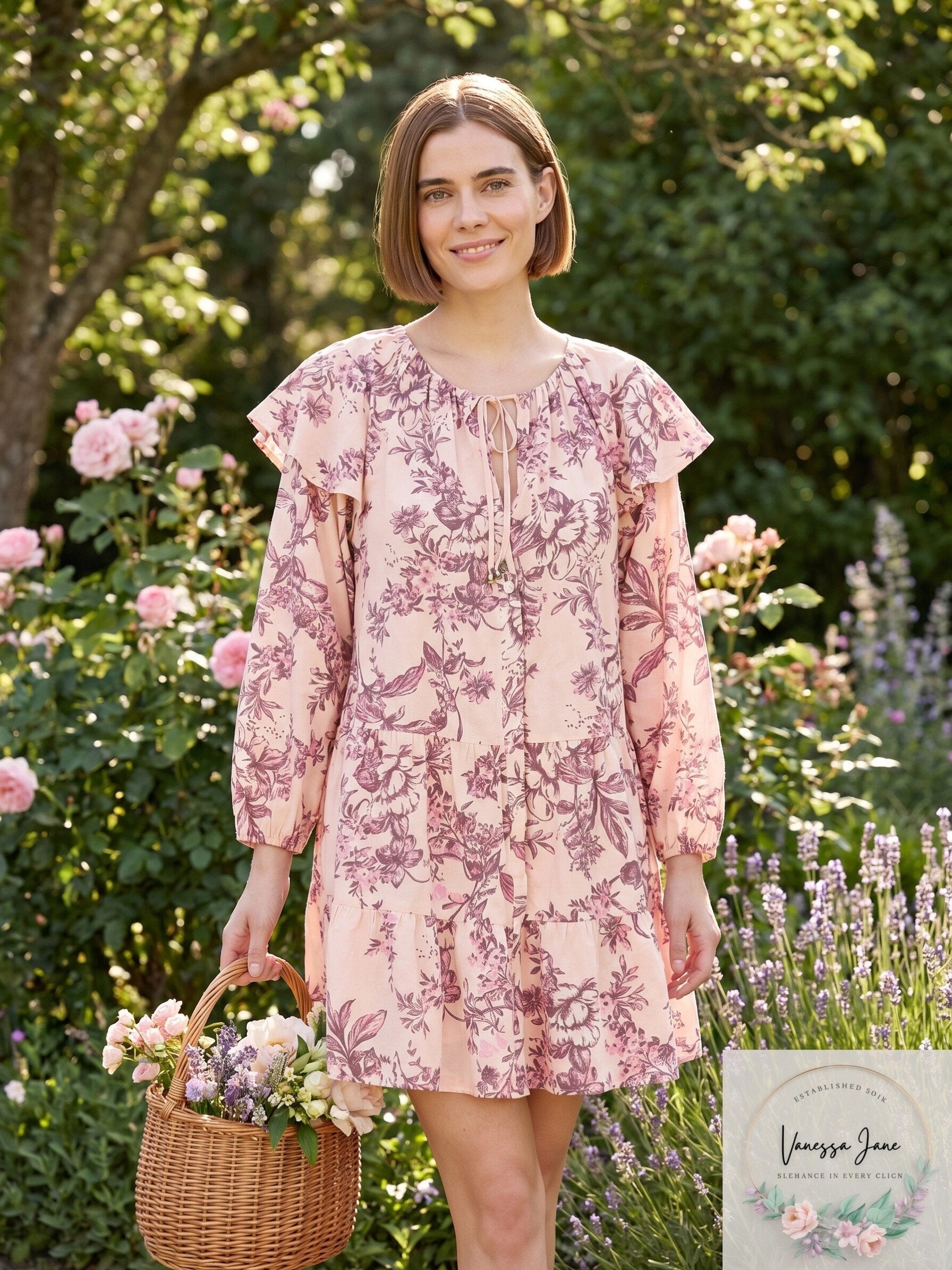 Free People Womens Sunbaked Swing Dress, Small