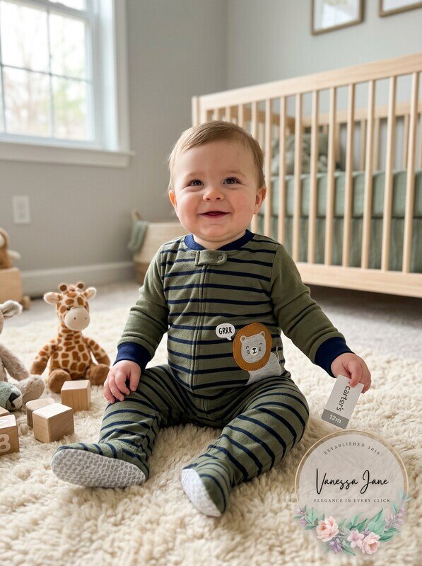 Carter's Baby Boys Fleece Footed Pajamas