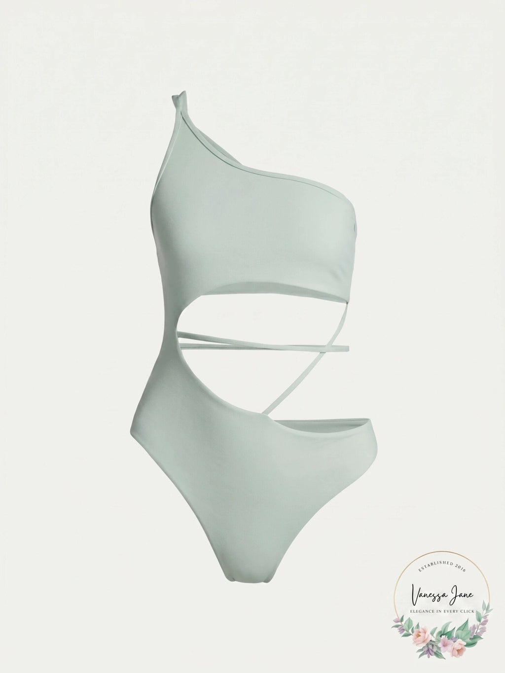 Jonathan Simkhai Stormi Strappy One-Piece Swimsuit, Size XS