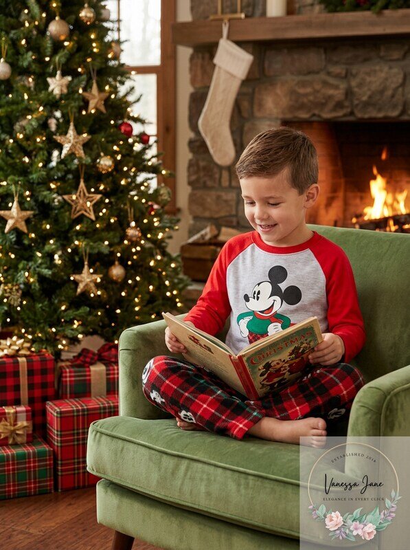 Ame Kids 2-Pc. Mickey Mouse Pajama Set