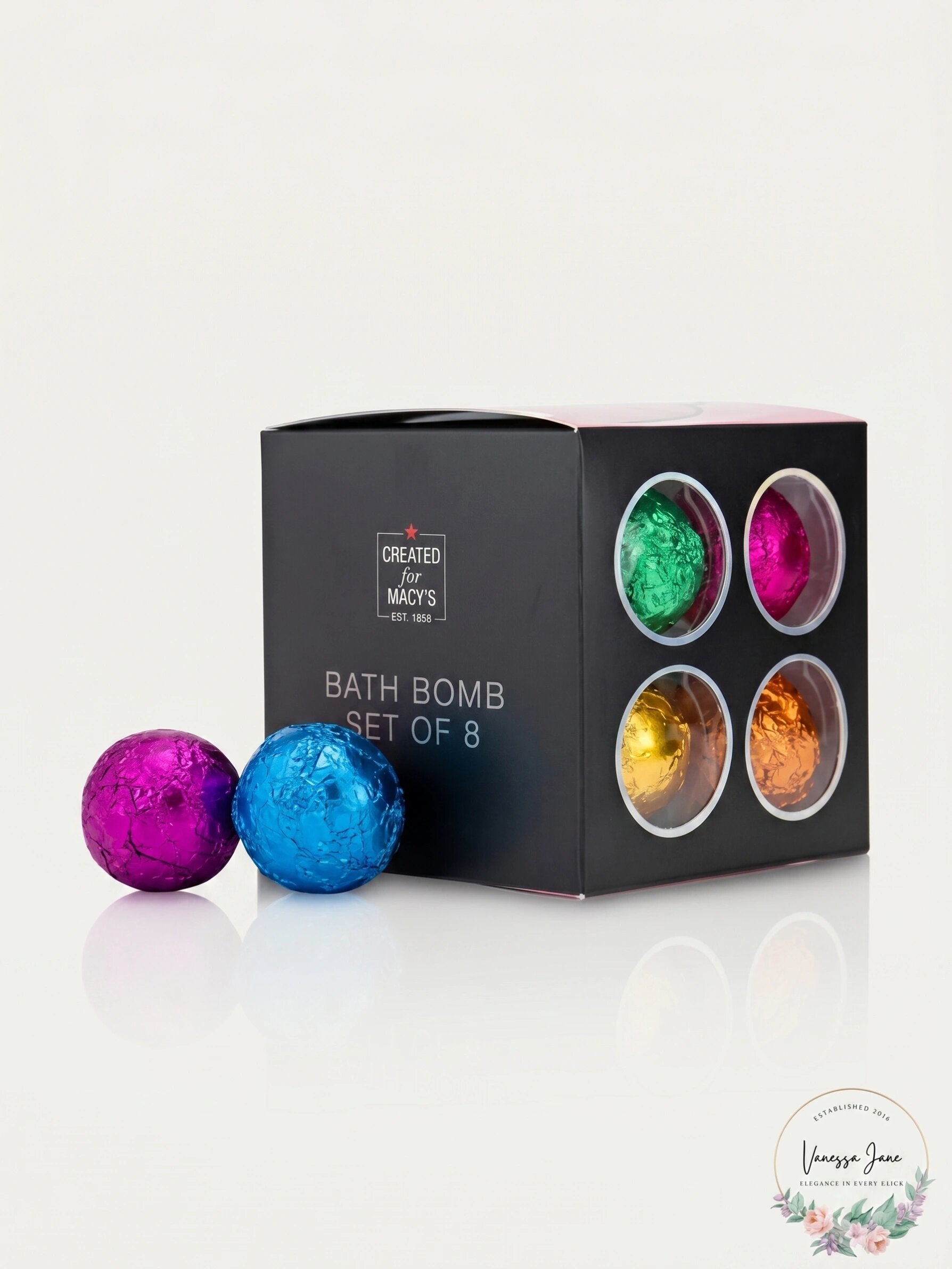 RH Macy Beauty Collection 8 Piece Bath Bomb Gift Set