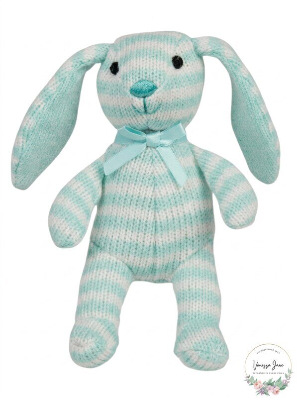 Fao Schwarz Toy Plush Bunny 4-Inch, Mint