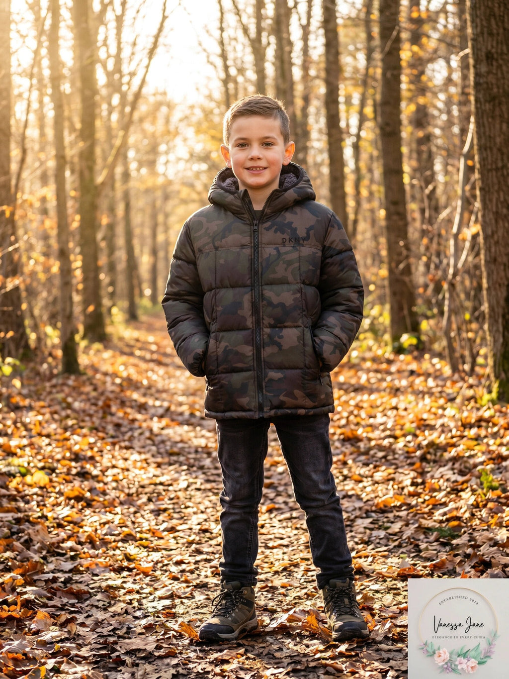 DKNY Boys Reversible Sherpa Jacket
