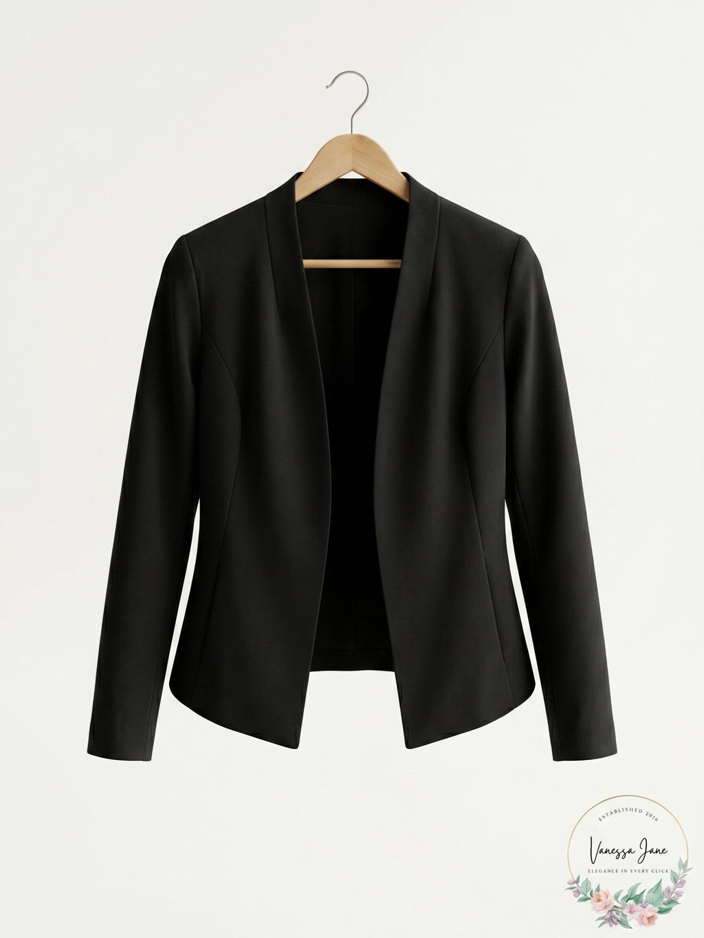 1.State Womens Open-Front Blazer, Size Small