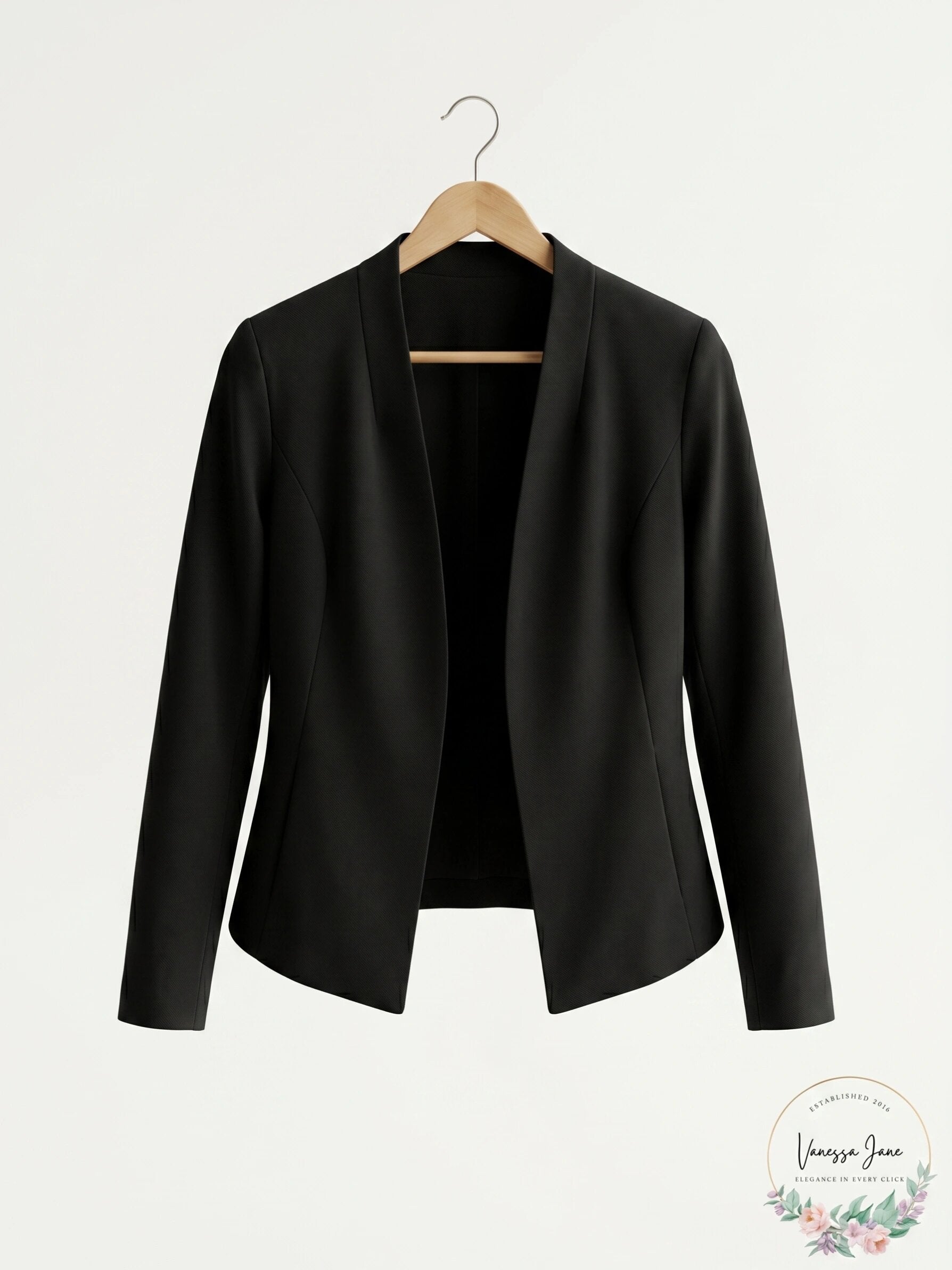 1.State Womens Open-Front Blazer, Size Small