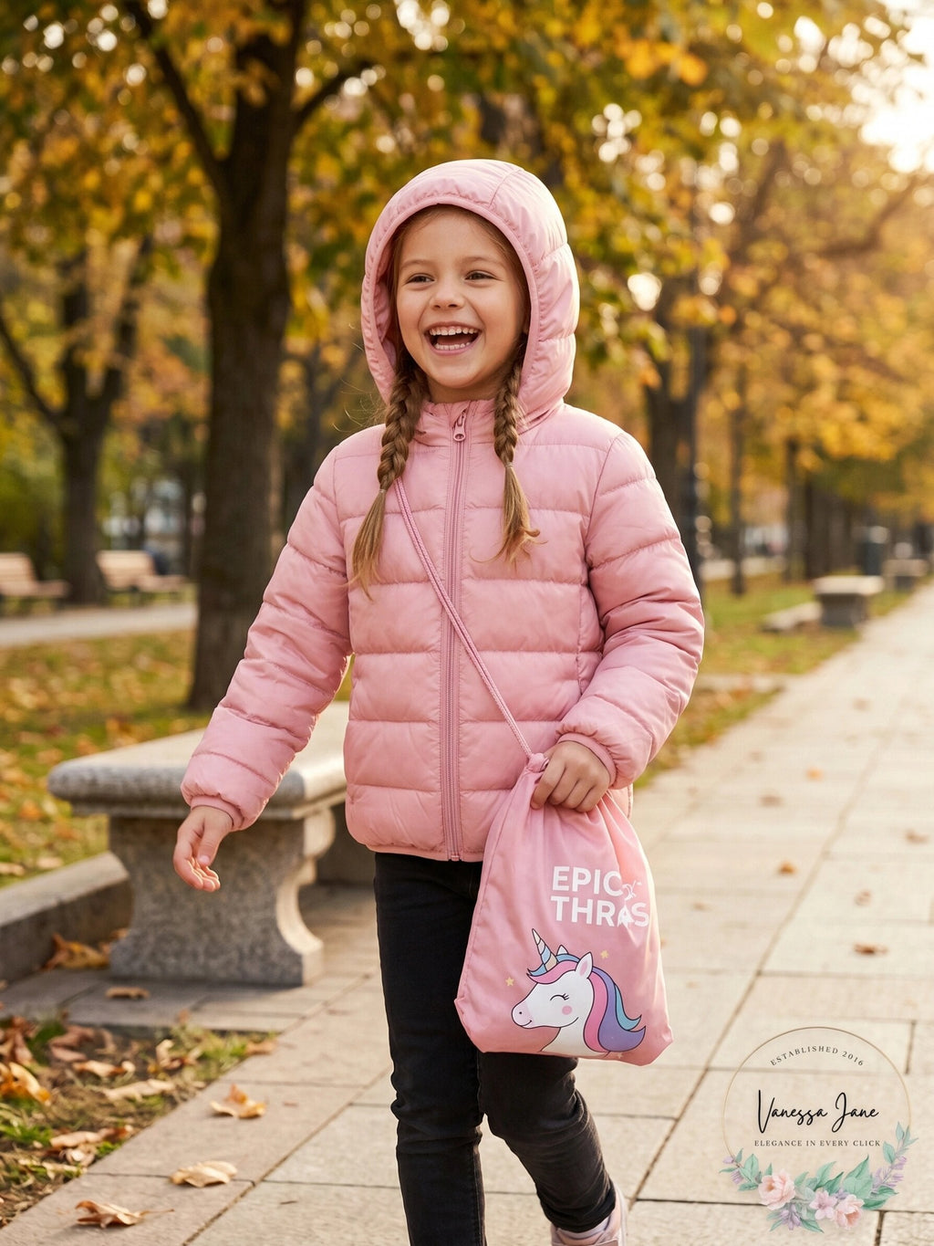 Epic Threads Little Kids Water-Resistant Packable Pals Jacket