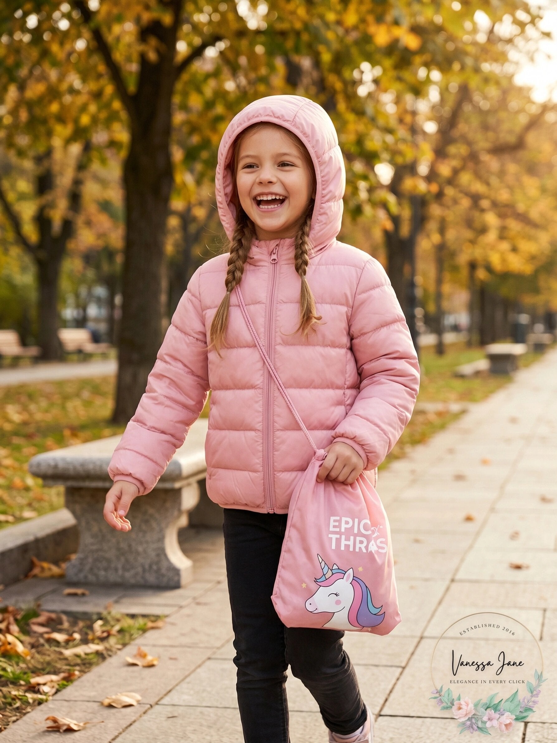 Epic Threads Little Kids Water-Resistant Packable Pals Jacket