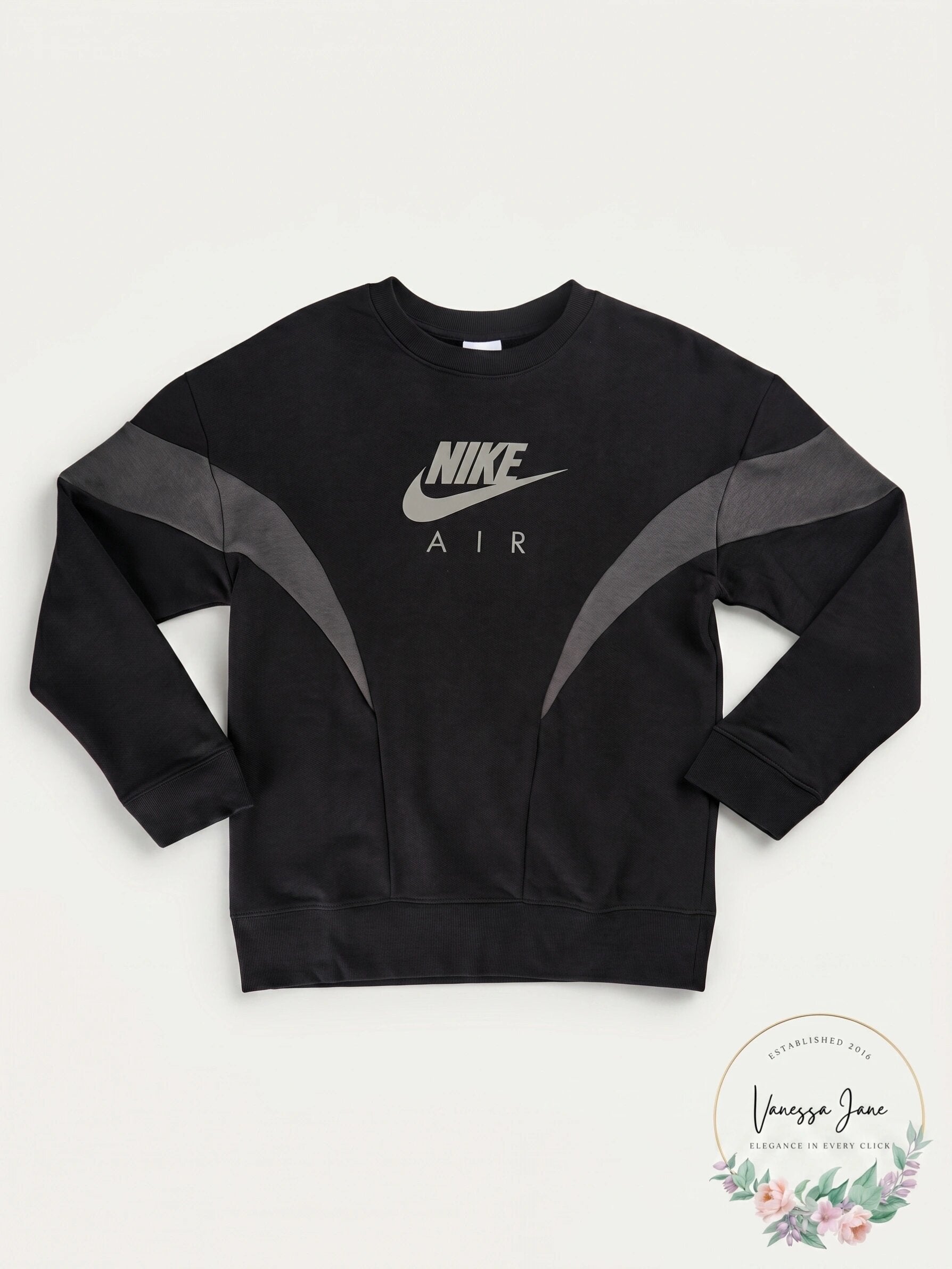 Nike Big Girls Air Sweatshirt, Size Small