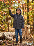 Ixtreme Boys Oxford Parka Jacket Fleece Lined Hood