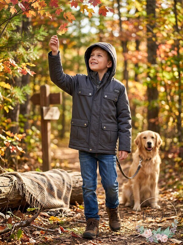 Ixtreme Boys Oxford Parka Jacket Fleece Lined Hood