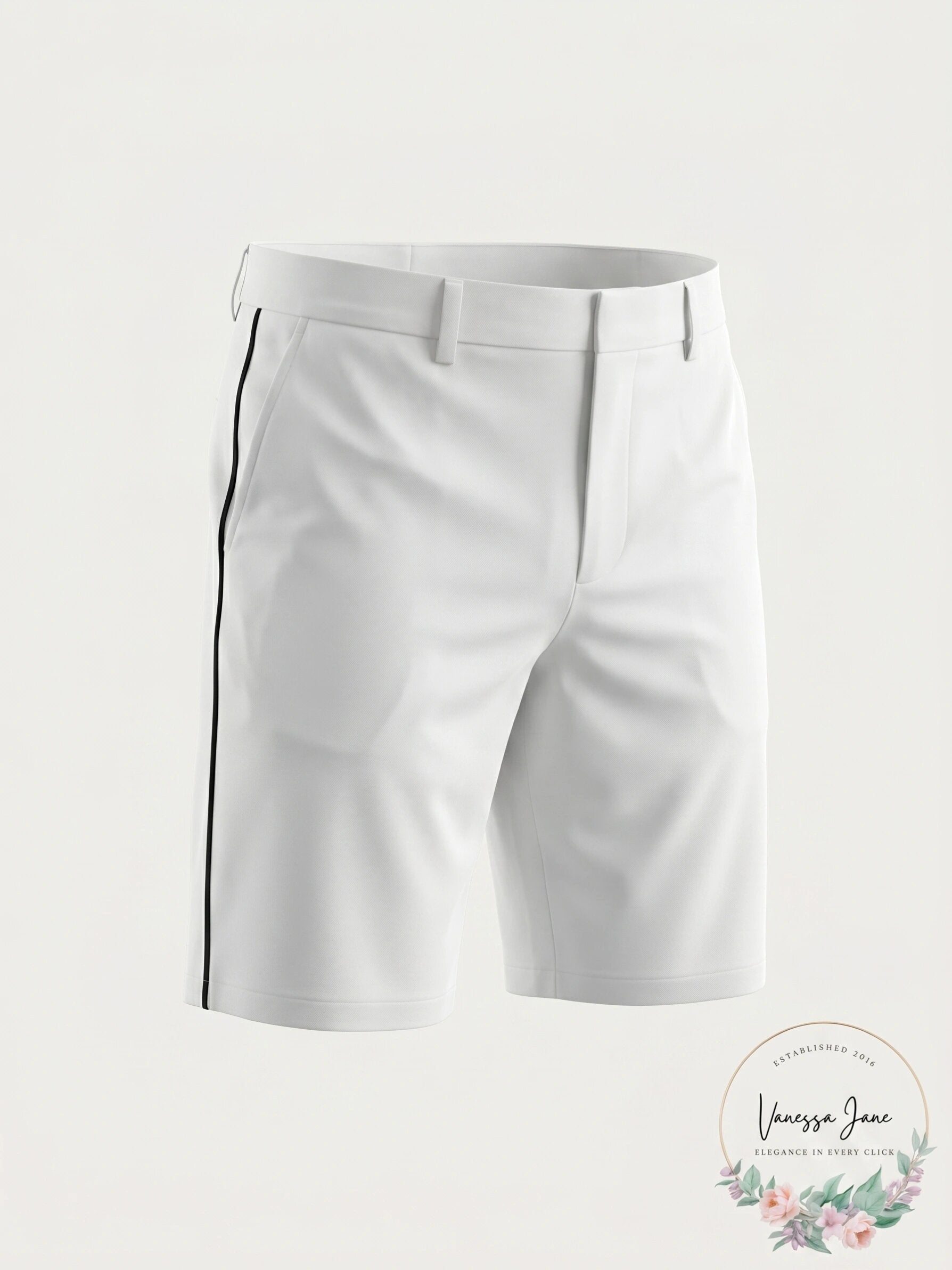 Calvin Klein Mens Flat-Front 10 In Shorts, Size 32W