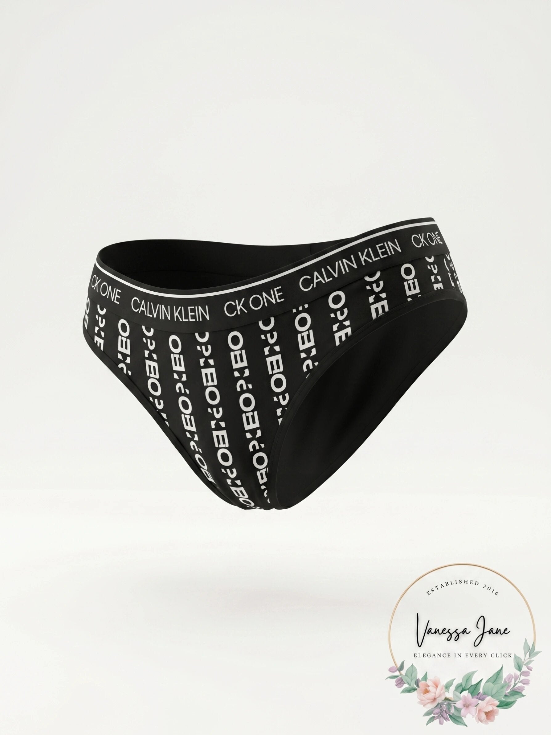 Calvin Klein Ck One Cotton Thong, Size XS