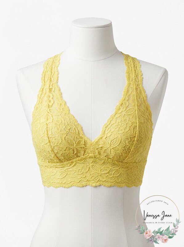 Free People Womens Galloon Lace Racerback Bra