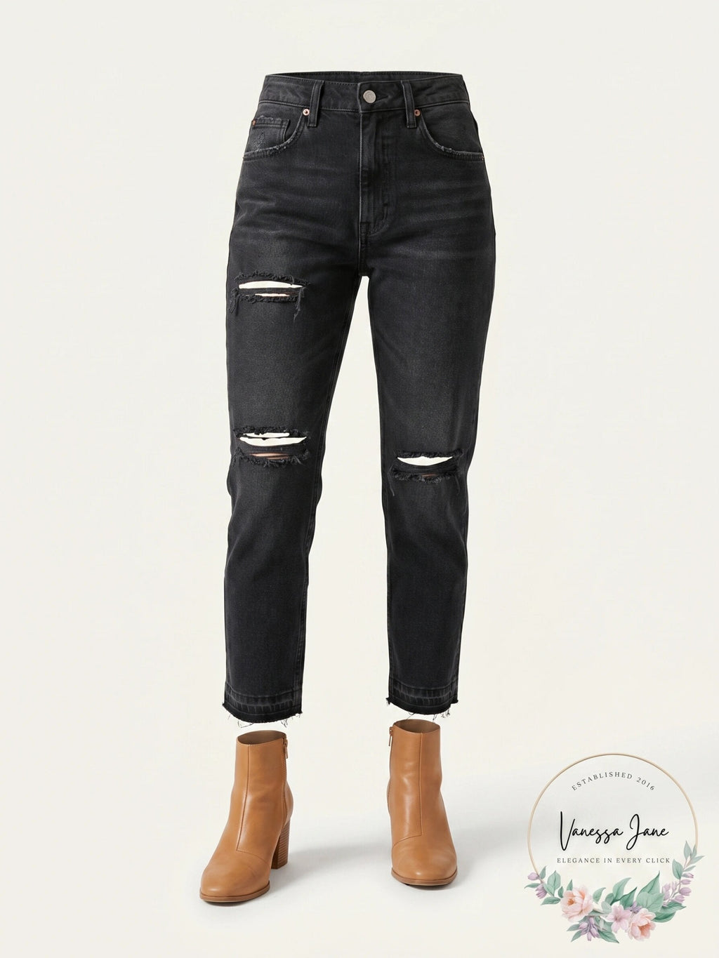Free People Womens Lita Crop Straight Leg High Rise Denim Jeans, Size 28