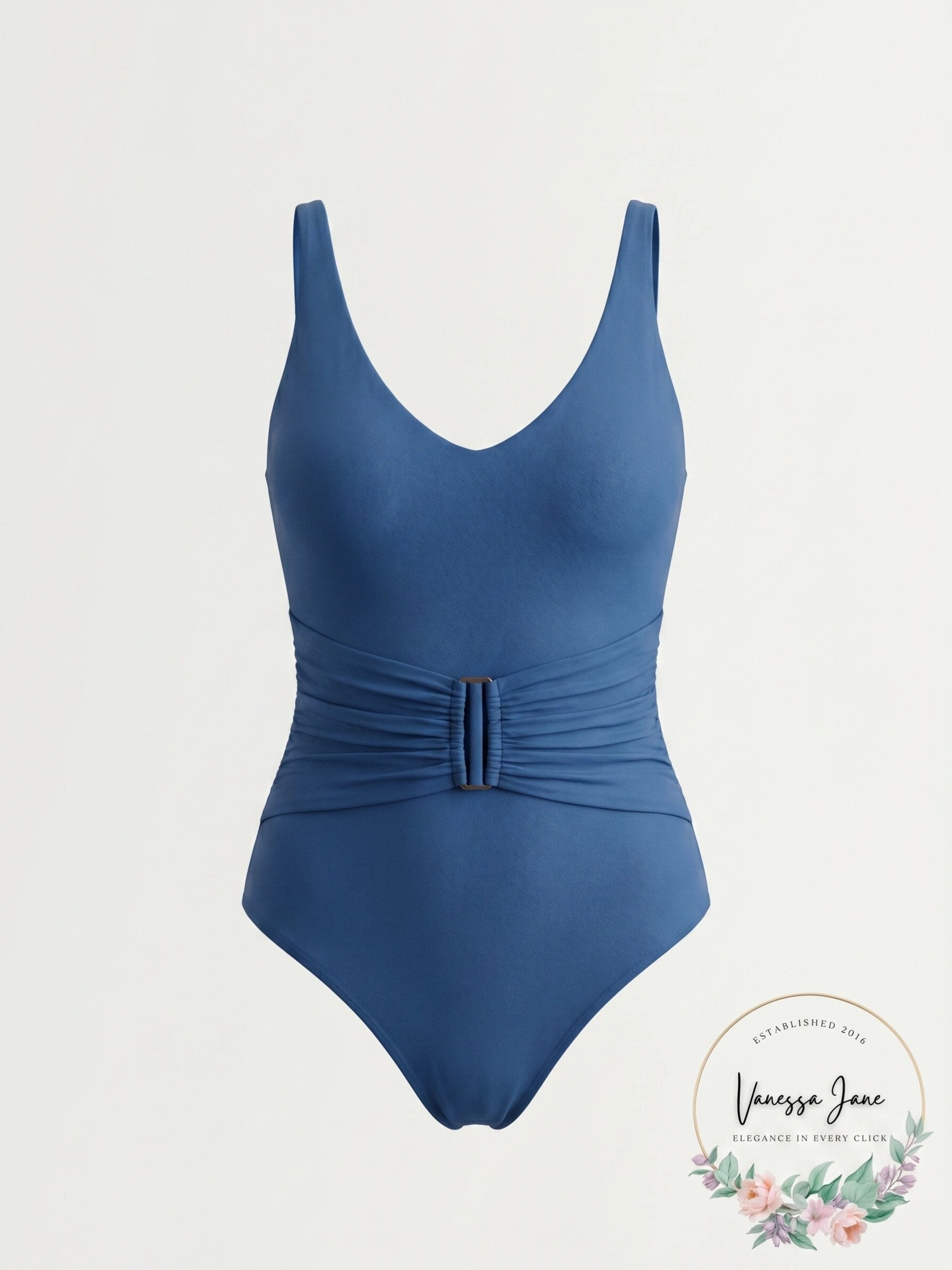 Bleu by Rod Beattie All About U One-Piece Swimsuit, Size 6