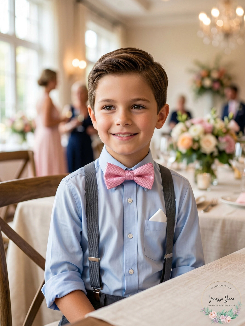 Tommy Hilfiger Big Boys Matthew Pre-Tied Solid Bow Tie