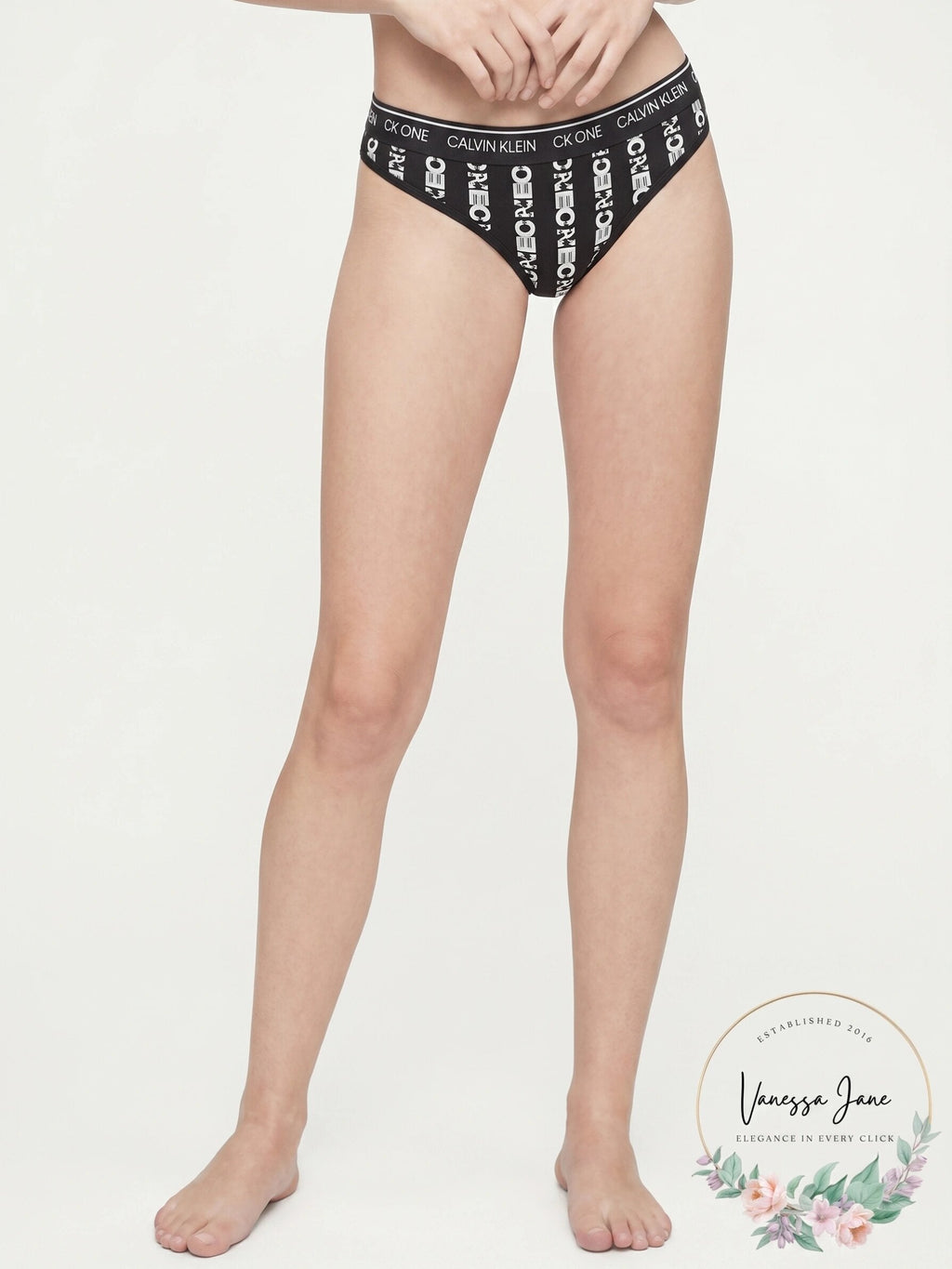 Calvin Klein Ck One Cotton Thong, Size XS