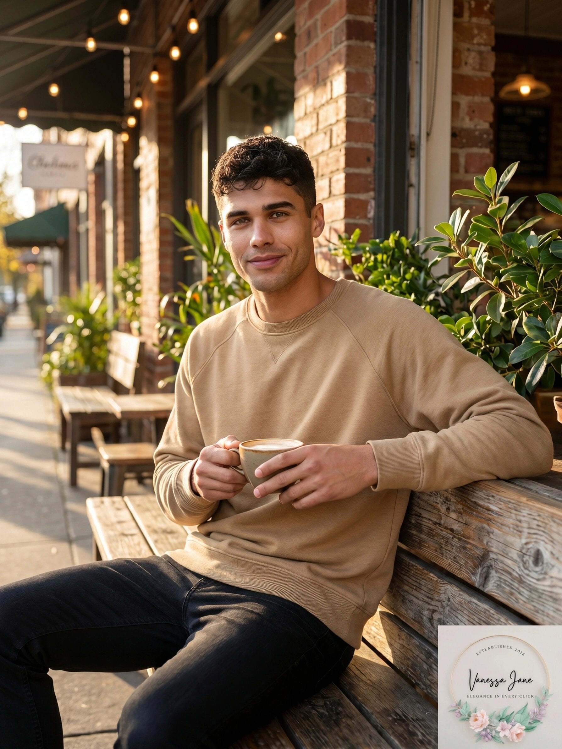 And Now This Men’s Raglan Sweatshirt