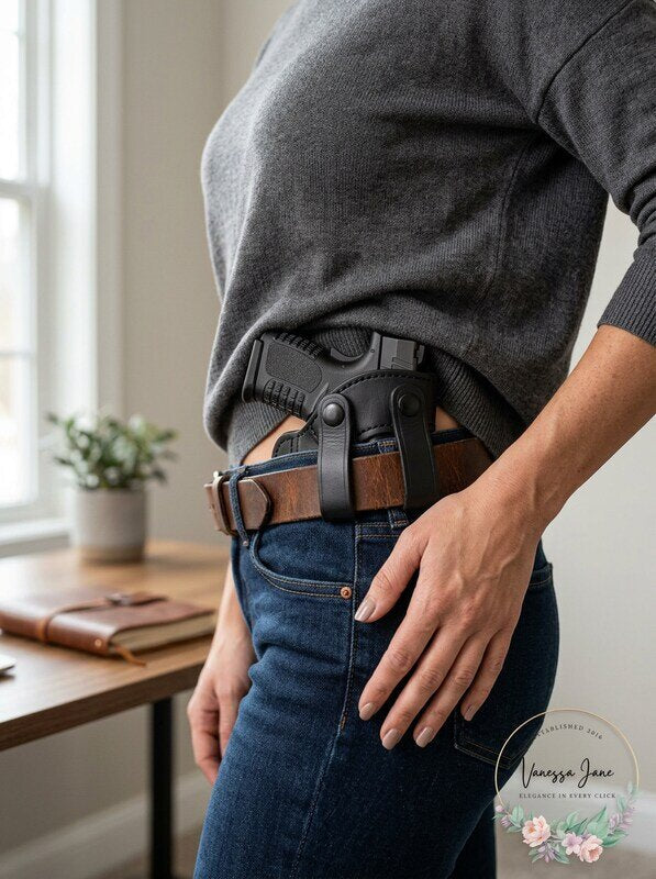 Tagua IPHS-636 Springfield XD-S Inside Pants Holster with Strap, Left Hand