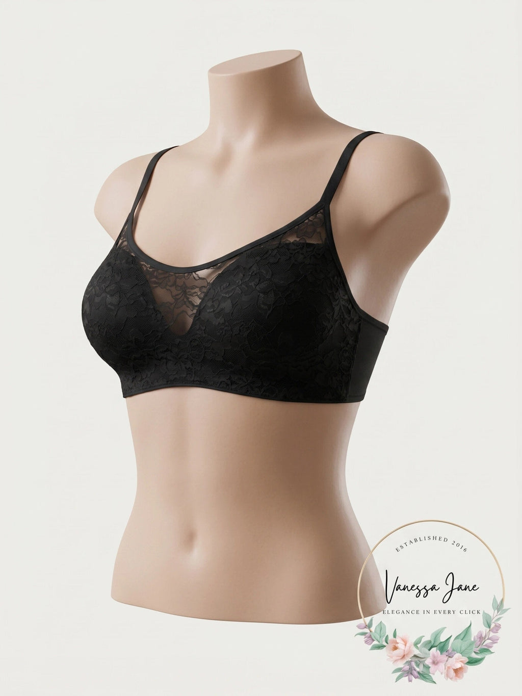 Le Mystere Womens Stretch-Lace Wireless Bra