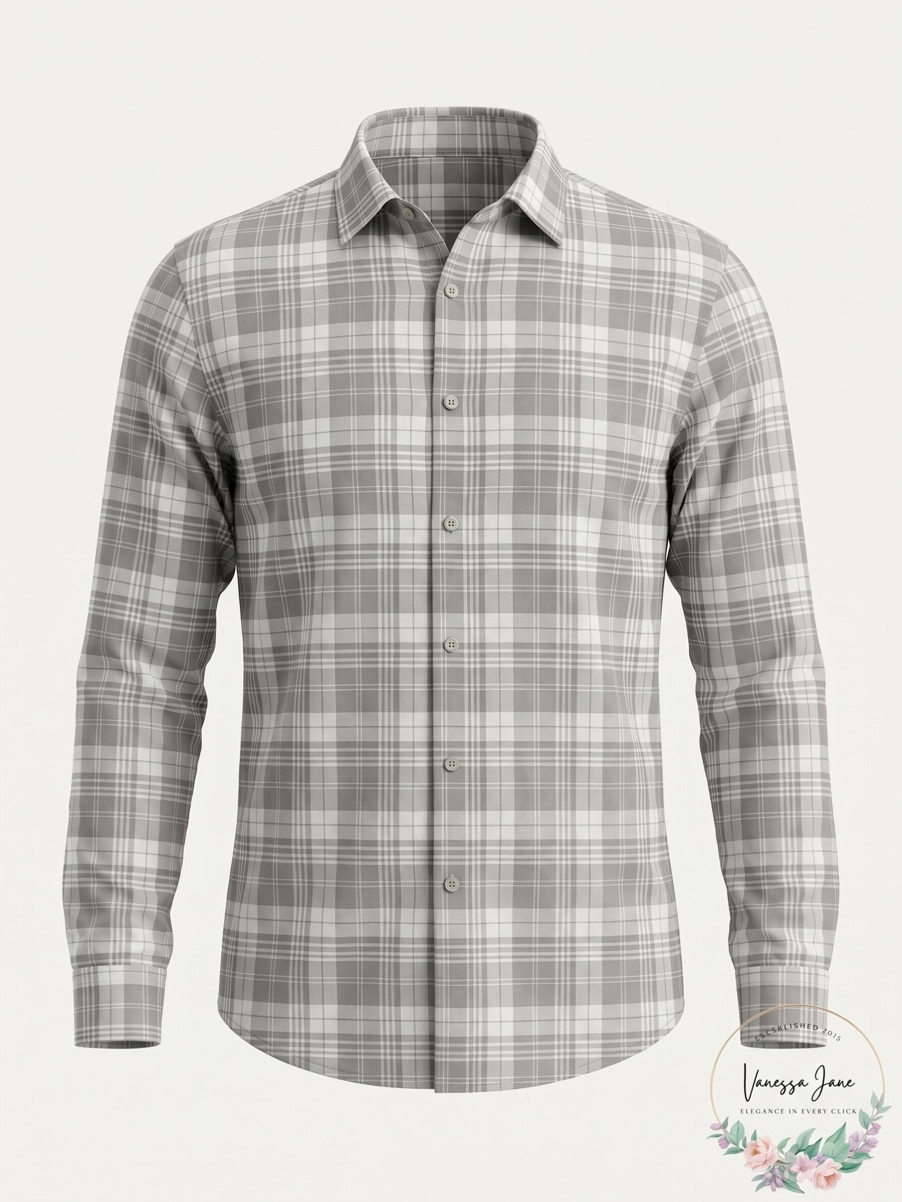 Club Room Mens Briston Plaid Stretch Shirt, Size 3XL