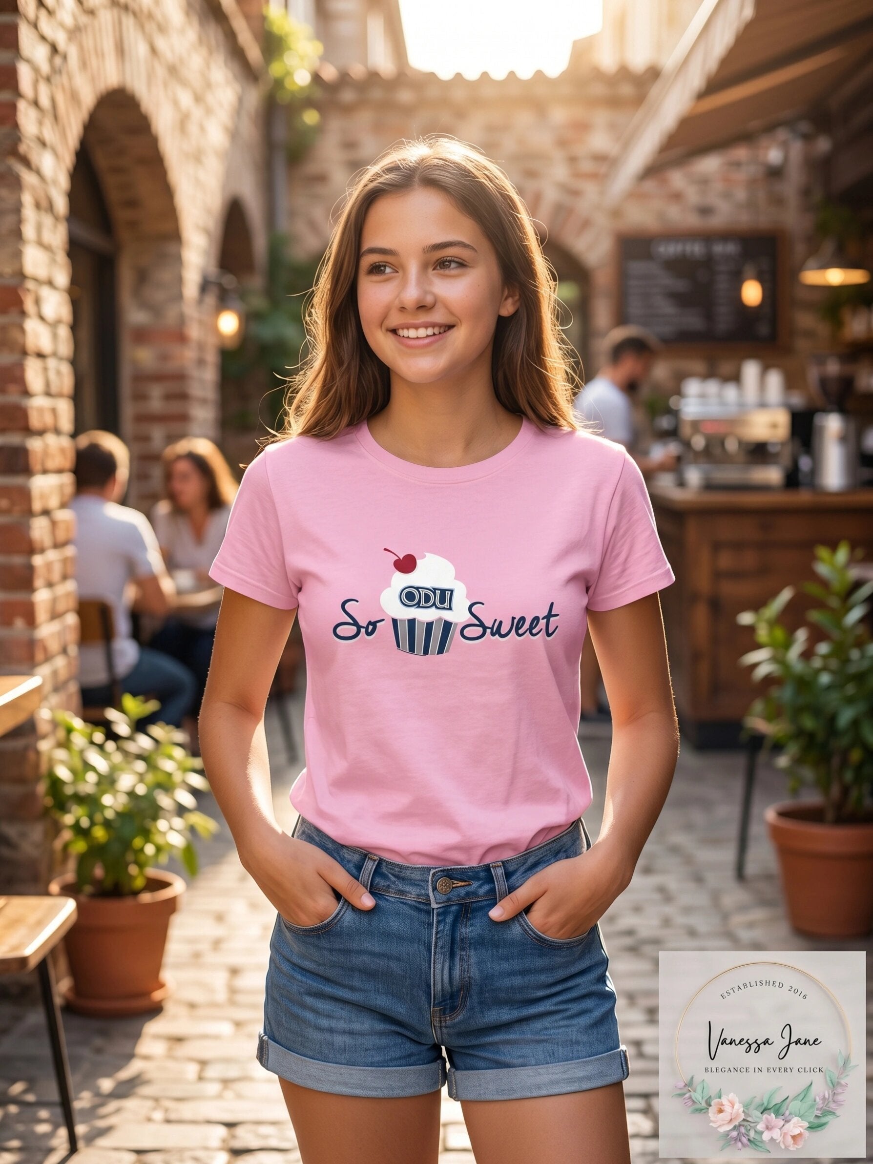 OldDominion Monarchs Girls Cupcake Tee