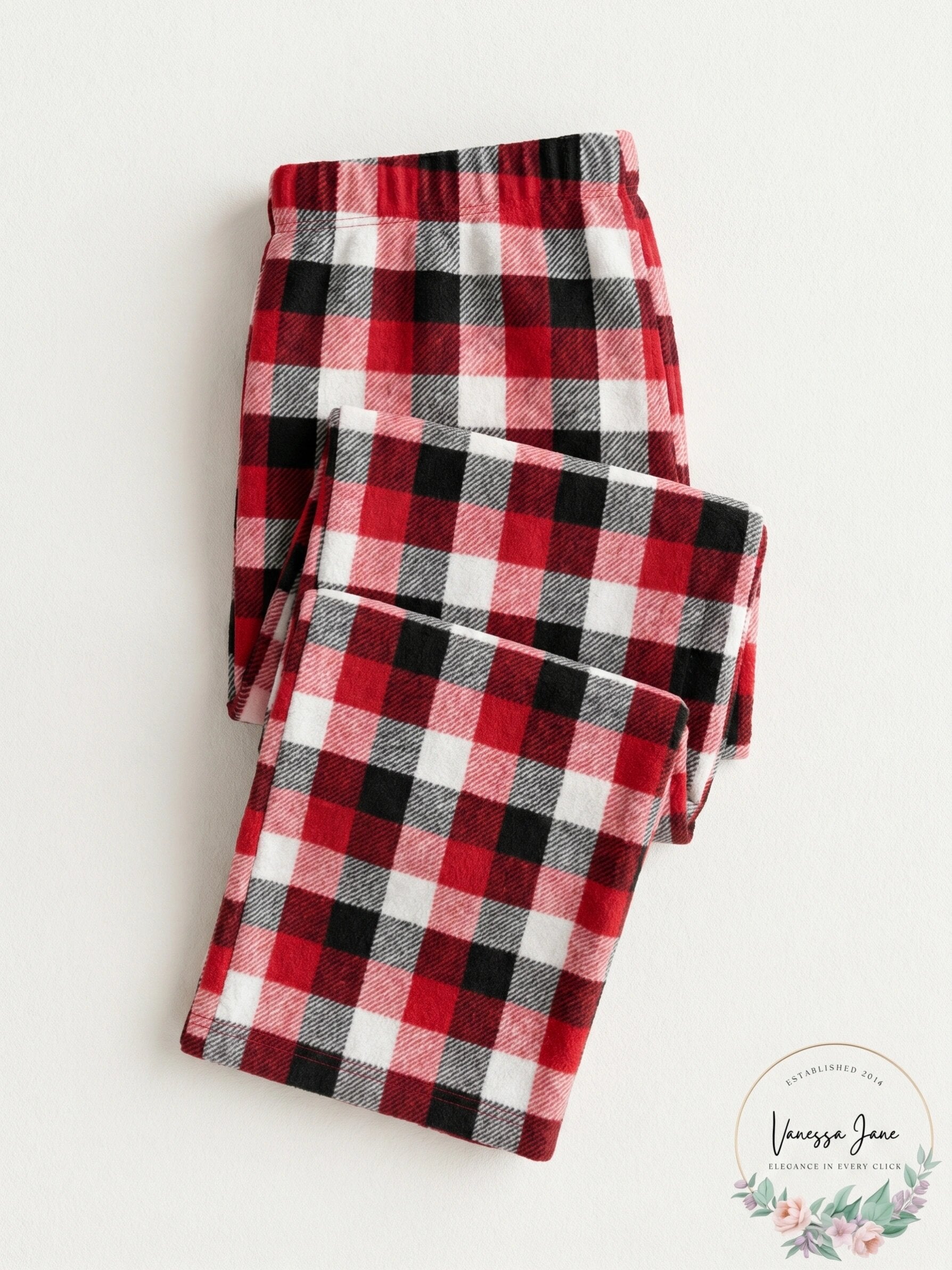 Charter Club Plush Plaid Pajama Pants, XXXL