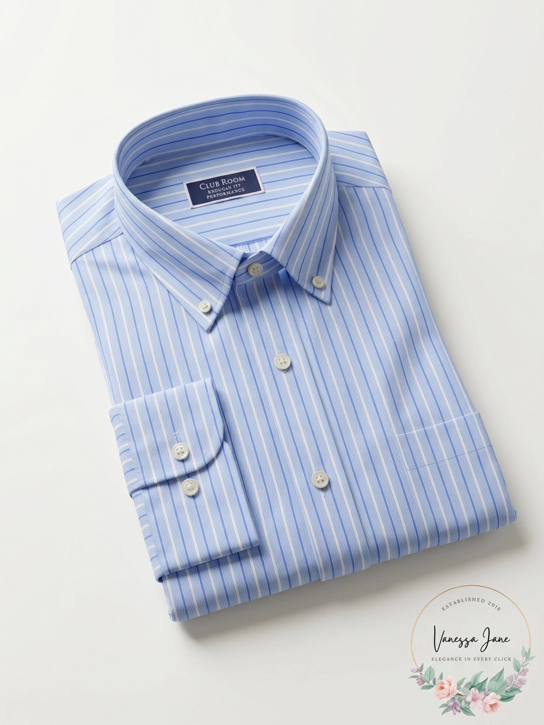 Club Room Mens Slim-Fit Pinpoint Dress Shirt