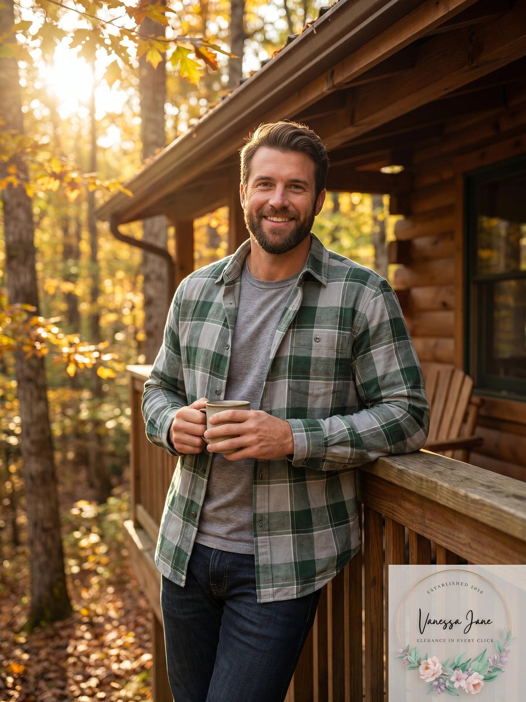 Club Room Mens Plaid Flannel Shirt