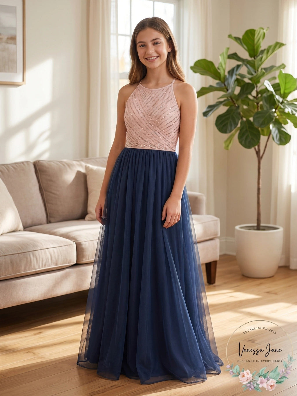 Speechless Big Girls Sleeveless Maxi Dress, Size 12