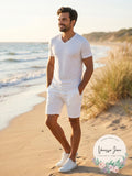 Alfani Mens Speckled Casual Sexy V-Neck T-Shirt