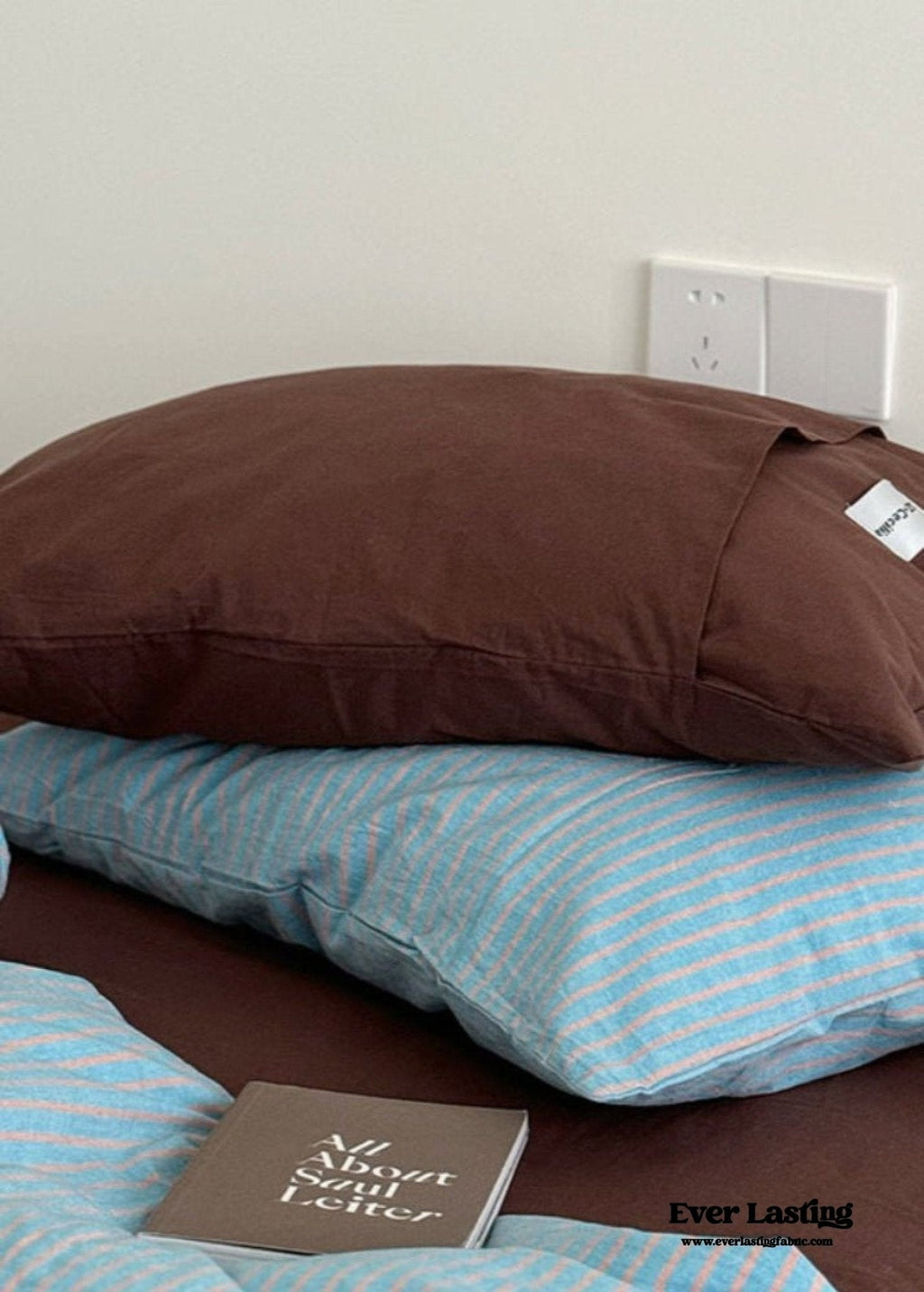 James Striped Bedding Set / Green