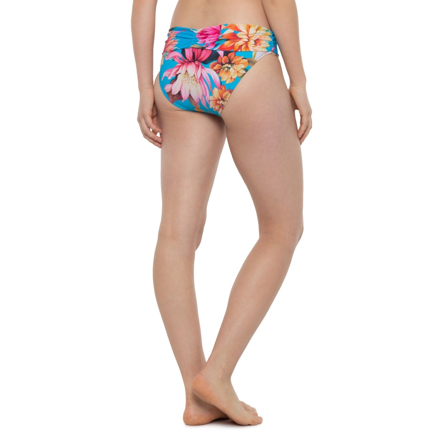 La Blanca Garden Shirred Bikini Bottoms
