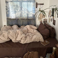 Latte Bedding Set / Beige Brown