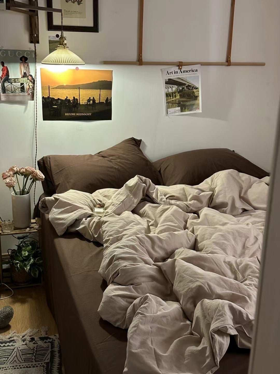 Latte Bedding Set / Brown