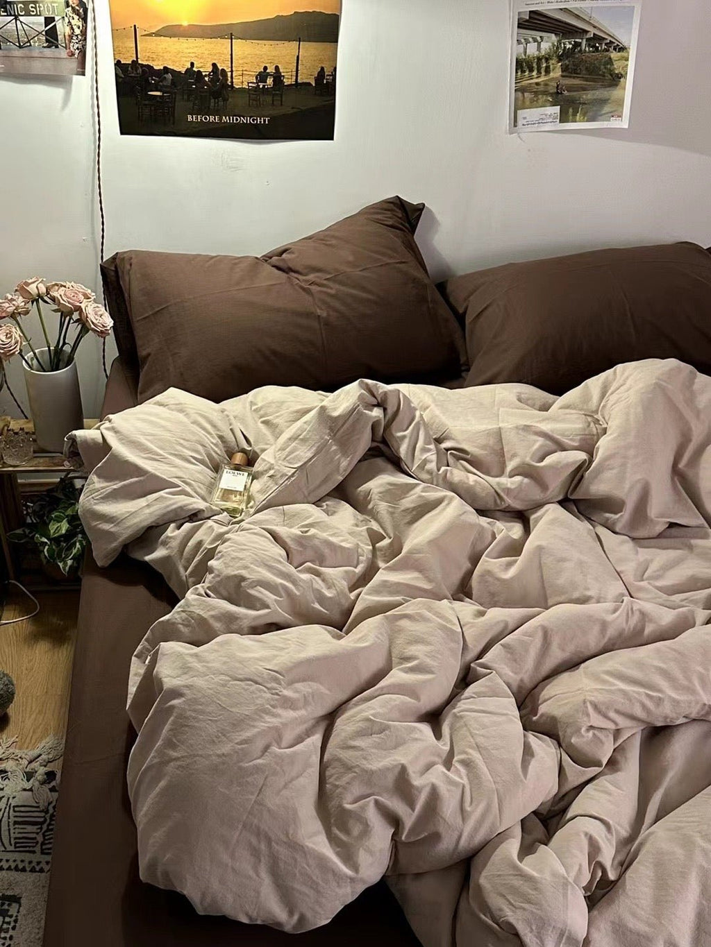 Latte Bedding Set / Brown