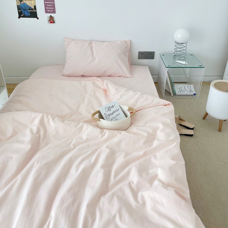 Mixed Color Bedding Set / Barbie Pink + Pastel Pink